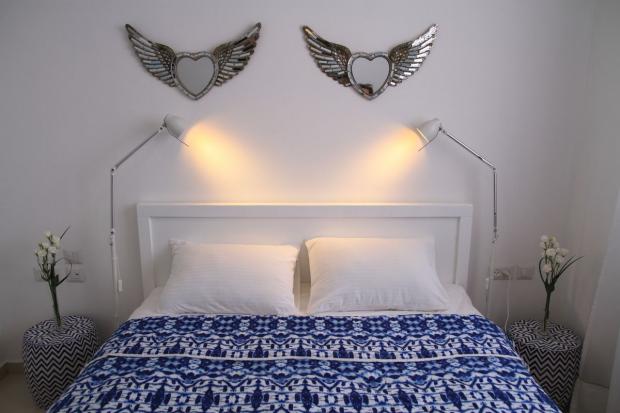 חדר השינה בבית על ההר - Ella Sun Eilat