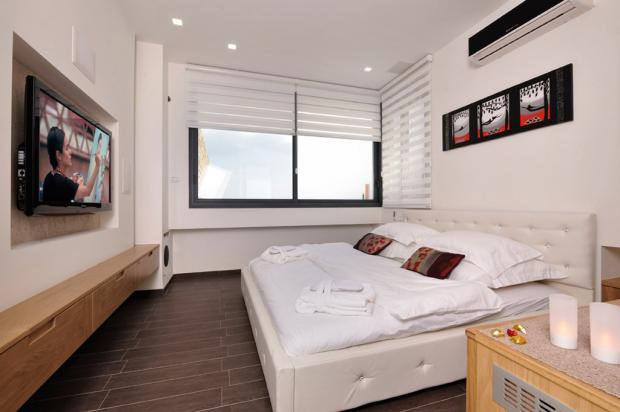 חדר שינה עם מיטה זוגית - Tagal Suite