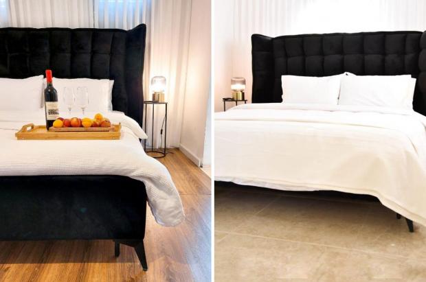 שני חדרי שינה עם מיטות זוגיות רכות ונעימות - היחידה בנוף