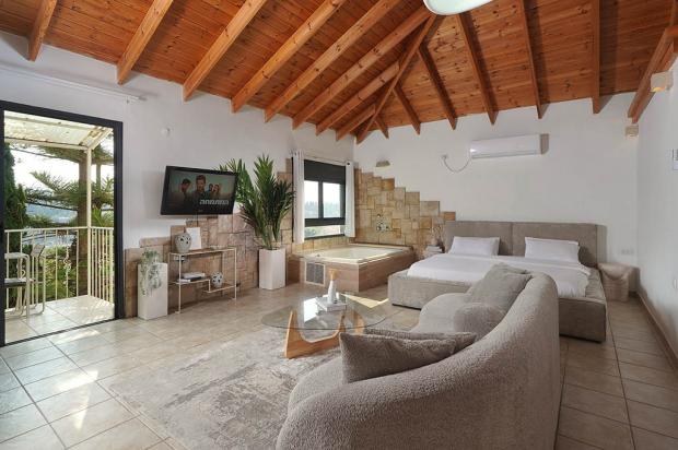 חלל הסוויטה המרווח - נוף ליער