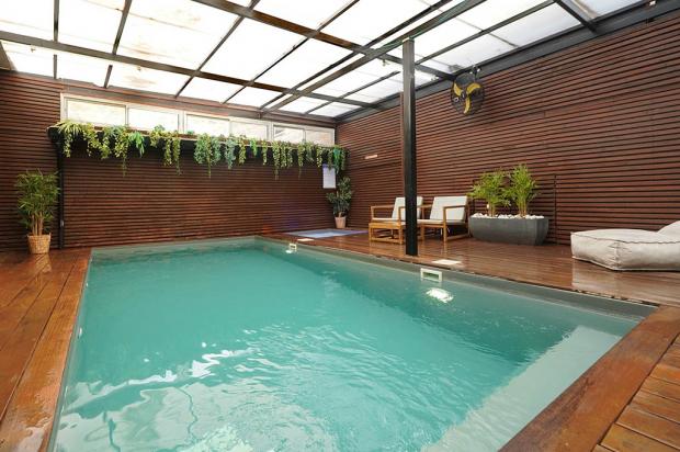 מתחם פרטי ומקורה עם בריכה מחוממת 33 מעלות וגקוזי ספא 38 מעלות - נוף ליער