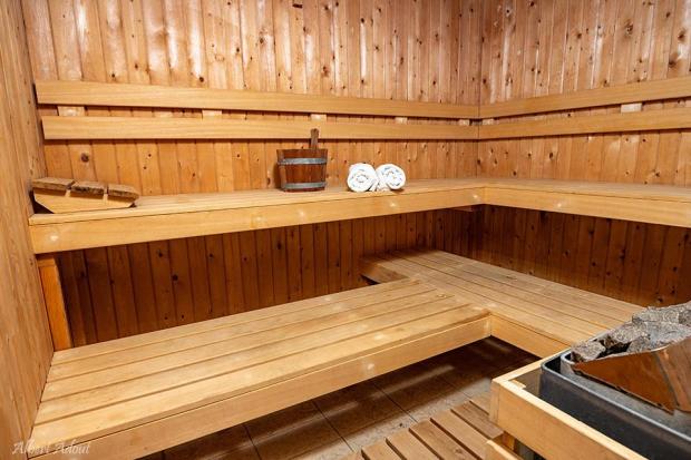 סאונה יבשה פרטית - צימר ספארק - סוויטת יוקרה