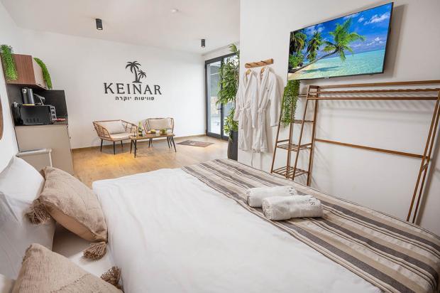 חלל הסוויטות המעוצב - כינר סוויטות יוקרה